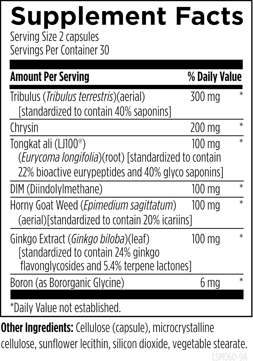 Designs for Health LibidoStim-M - Formula for Men with Tribulus