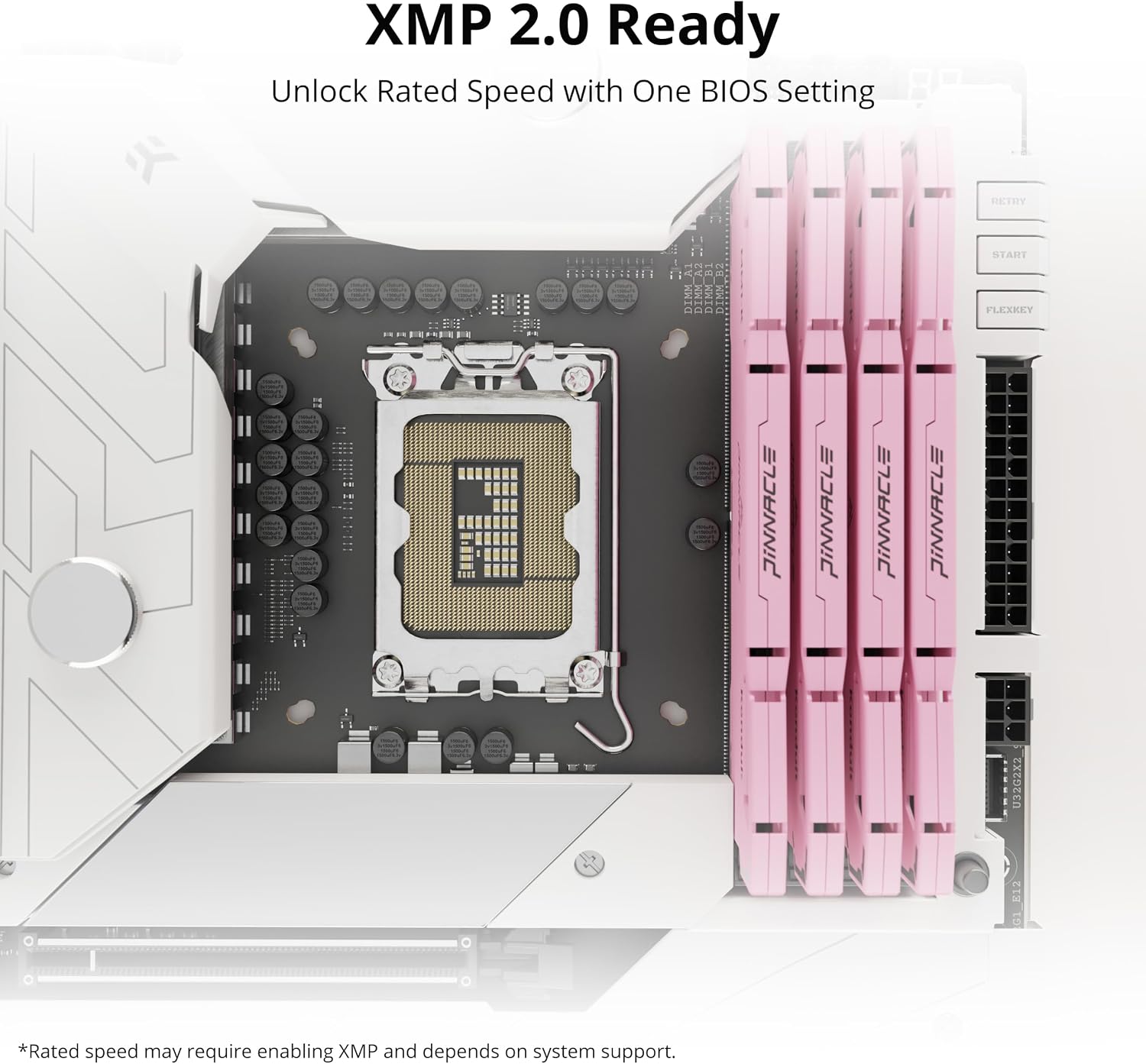 Timetec 16GB KIT (2x8GB) DDR4 3200MHz (PC4-3200AA) PC4-25600 UDIMM Desktop RAM – 288-Pin 1.2V CL22 Non-ECC Unbuffered DIMM Memory Module Upgrade