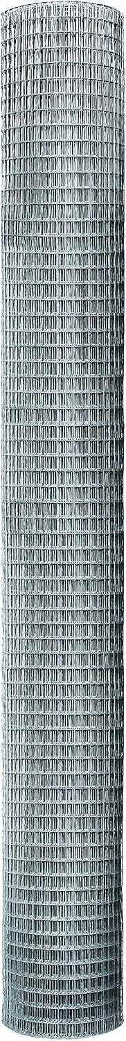 Garden Zone 36 Inches x 25 Feet - 1 x 2-Inch Openings, 14-Gauge - Galvanized Welded Wire Fencing - For Cages and Fencing for Rabbits, Gardens, Cattle Panels
