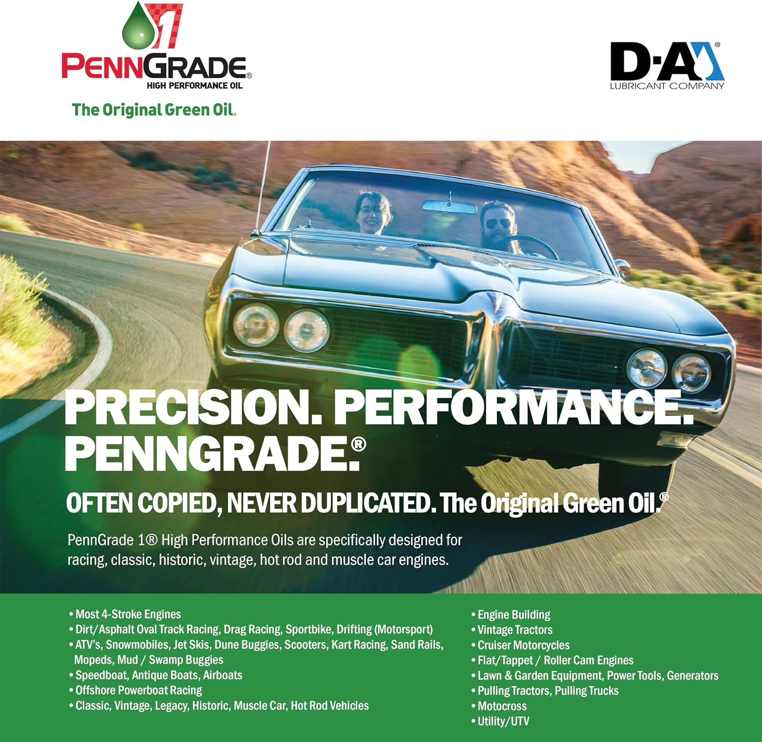 PENN GRADE 1 Synthetic Blend High Performance Oil SAE 15W-40 (1, Quart)