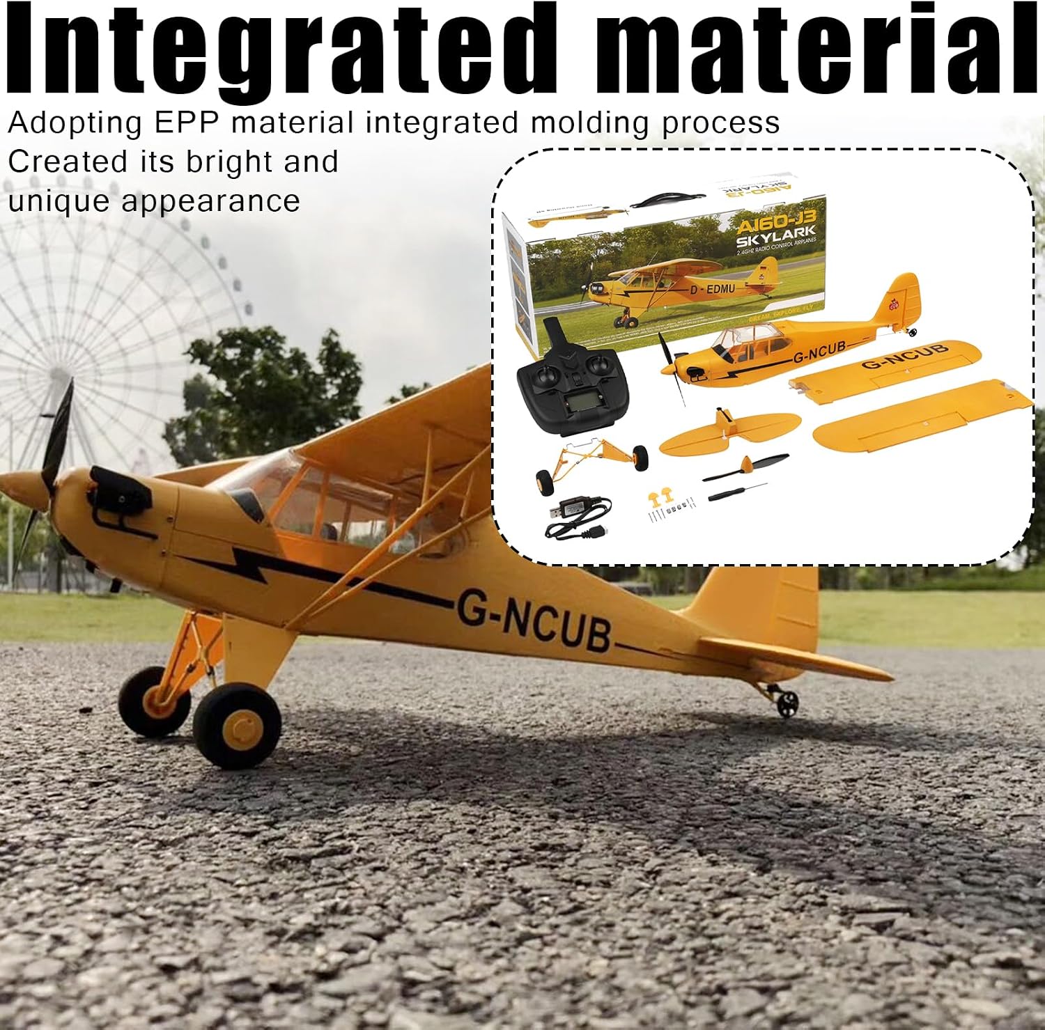 Rc Airplane Portable Simulation Appearance 6g 5ch Fixed Wing Rc Airplane Drone Model 3D Brushless Xk A160 Brushless Flyer Adult Gift