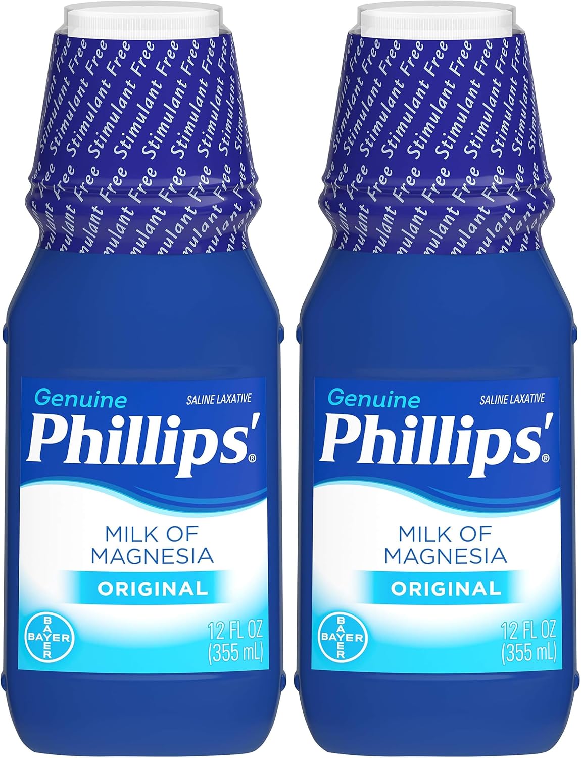 Phillips' Milk of Magnesia, Laxative, Original, 4 Ounce (Pack of 6) - Packaging May Vary