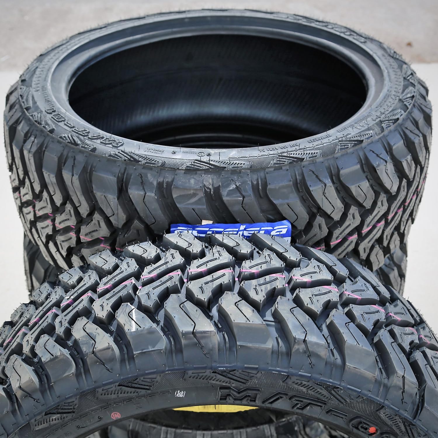 Accelera M/T-01 LT31X10.50R15 109Q Mud Terrain C (6 Ply) All Season Tire | Light Truck Mud Terrain All Season Traction 109Q Rated C (6 Ply) Radial Construction Black Sidewall Tire