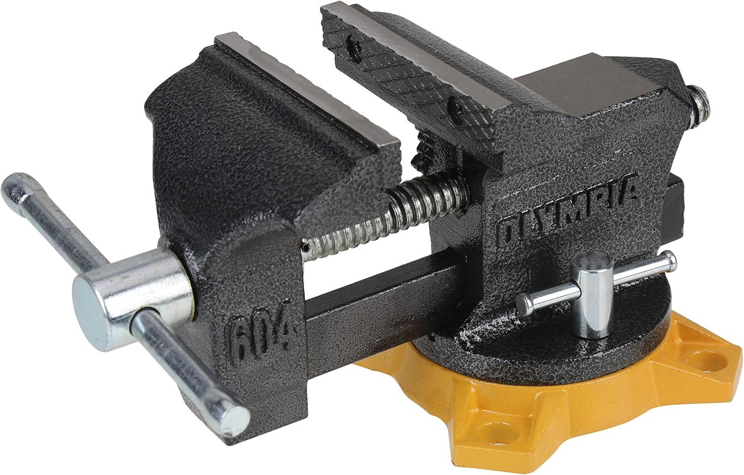 Olympia Tools 38-604 Bench Vise, Workshop Series, 4-Inch, gray