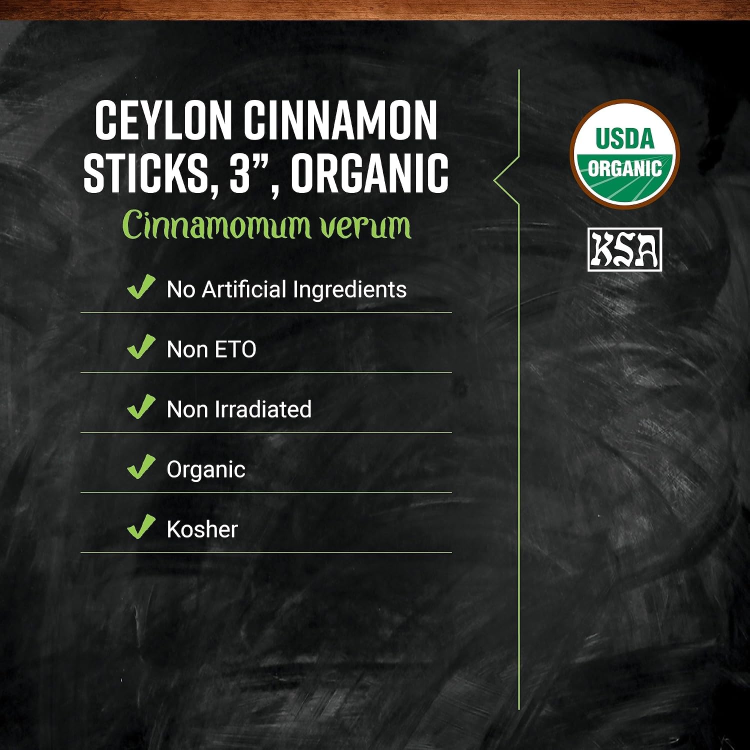 Frontier Co-op Organic Ceylon Cinnamon Sticks 3" 1lb - Bulk Cinnamon Sticks for Crafts, Drinks, Holiday Recipes, Cinnamon Powder and More