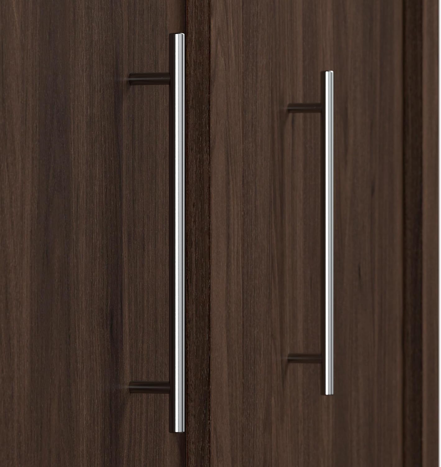 Bestar Pur Queen Murphy Bed, 65-inch Space-Saving Sleeping Arrangement for Multipurpose Area, Bedroom, Guest Room, or Living Room | Dual piston mechanism; for guest room or multipurpose space; Shaker-inspired trim with metal handles