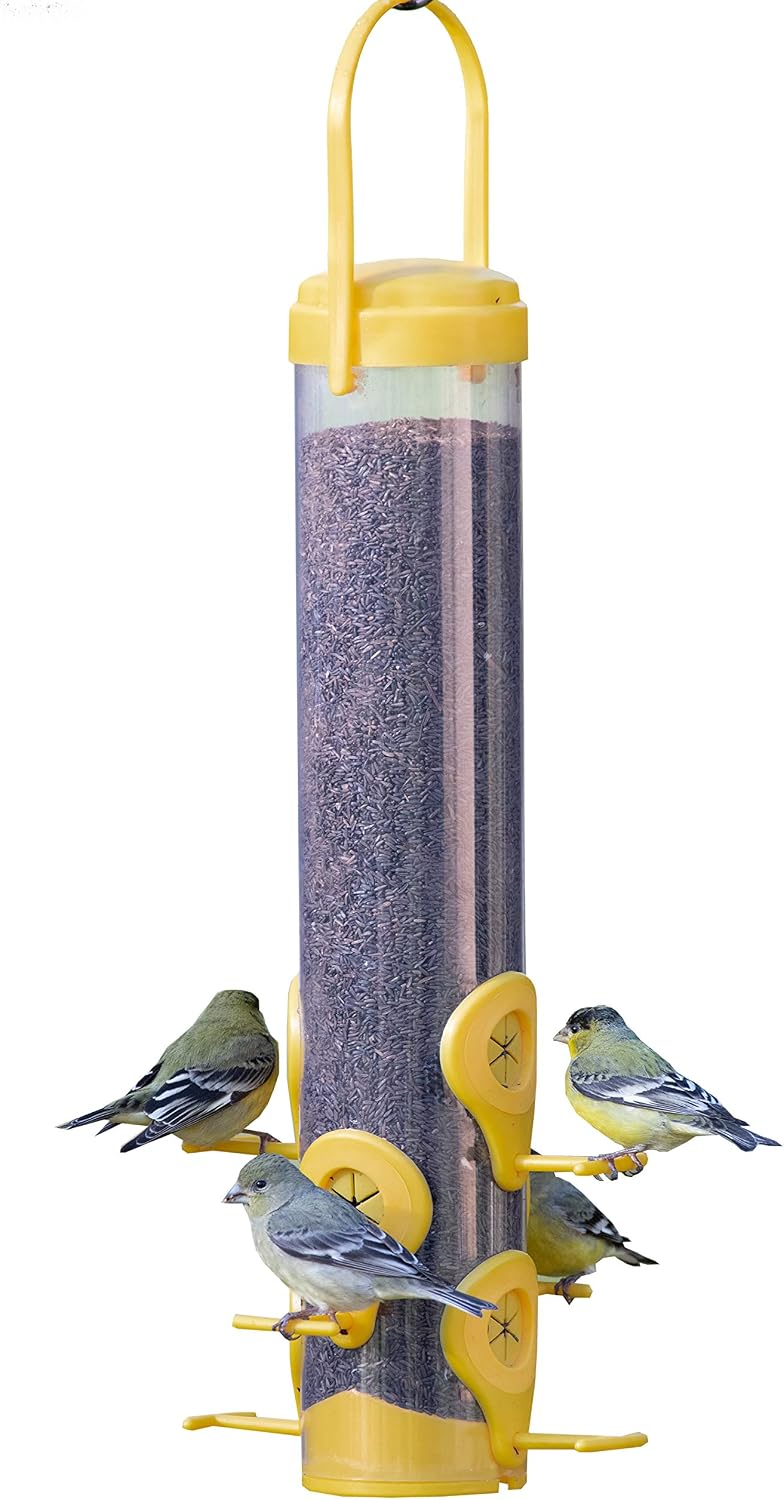 Perky-Pet Classic Finch Feeder with 6 Feeding Ports - 481-12