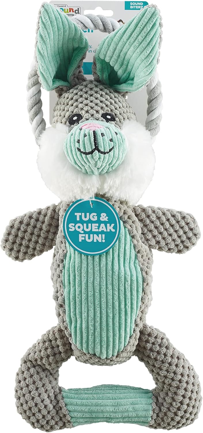 Outward Hound by Charming Pet Ranch Roperz Cow Plush Squeaky Dog Toy
