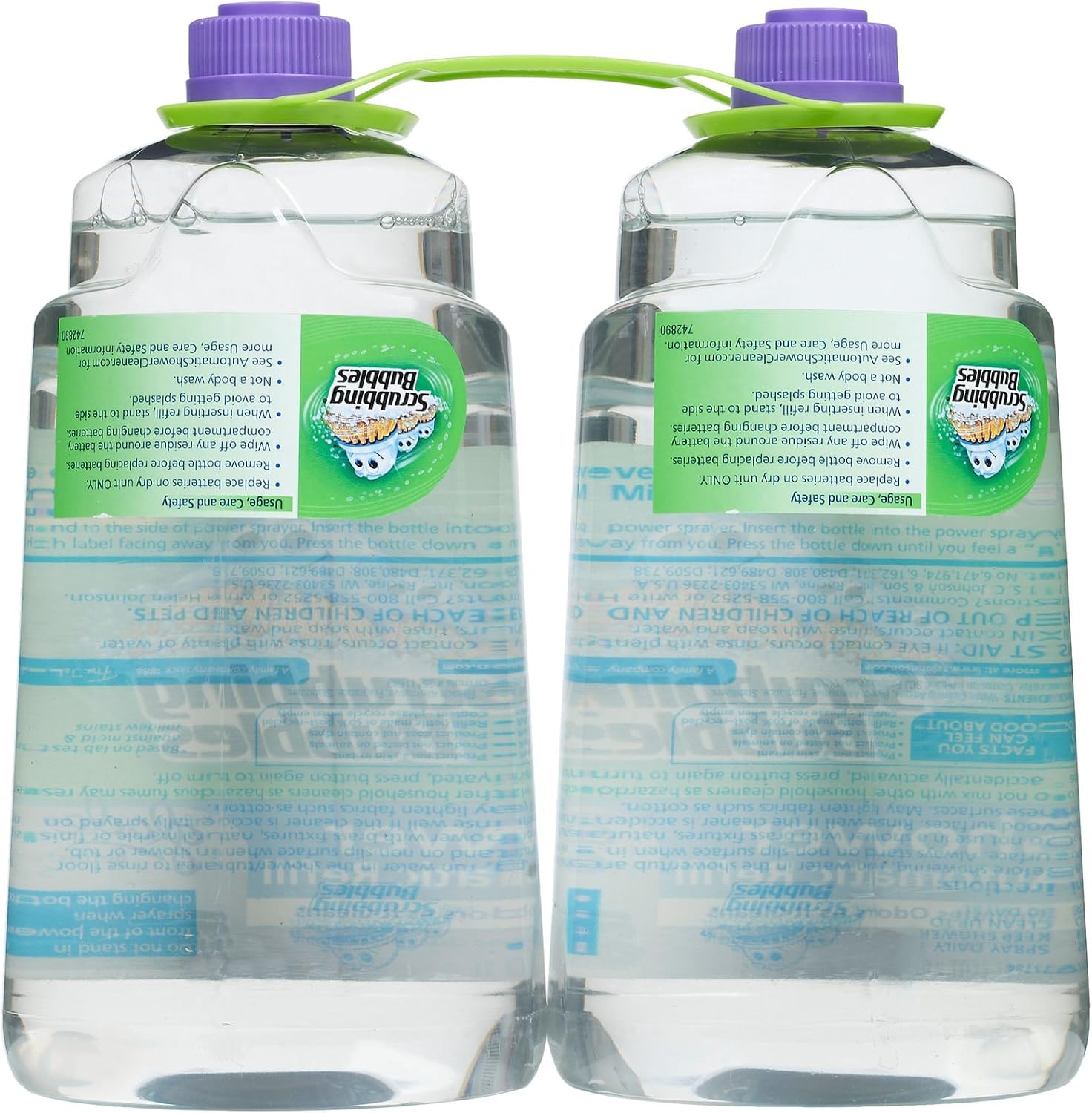 Scrubbing Bubbles Auto Shower Cleaner Refill Everyday Value Pack Single Unit Twin Pack