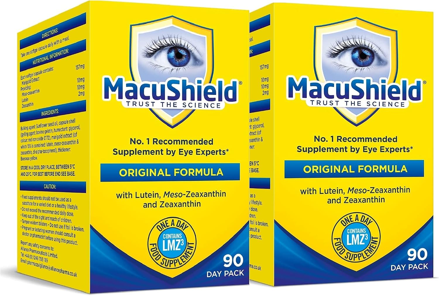 Macushield Macushield Capsules 90Caps (2 Pack)