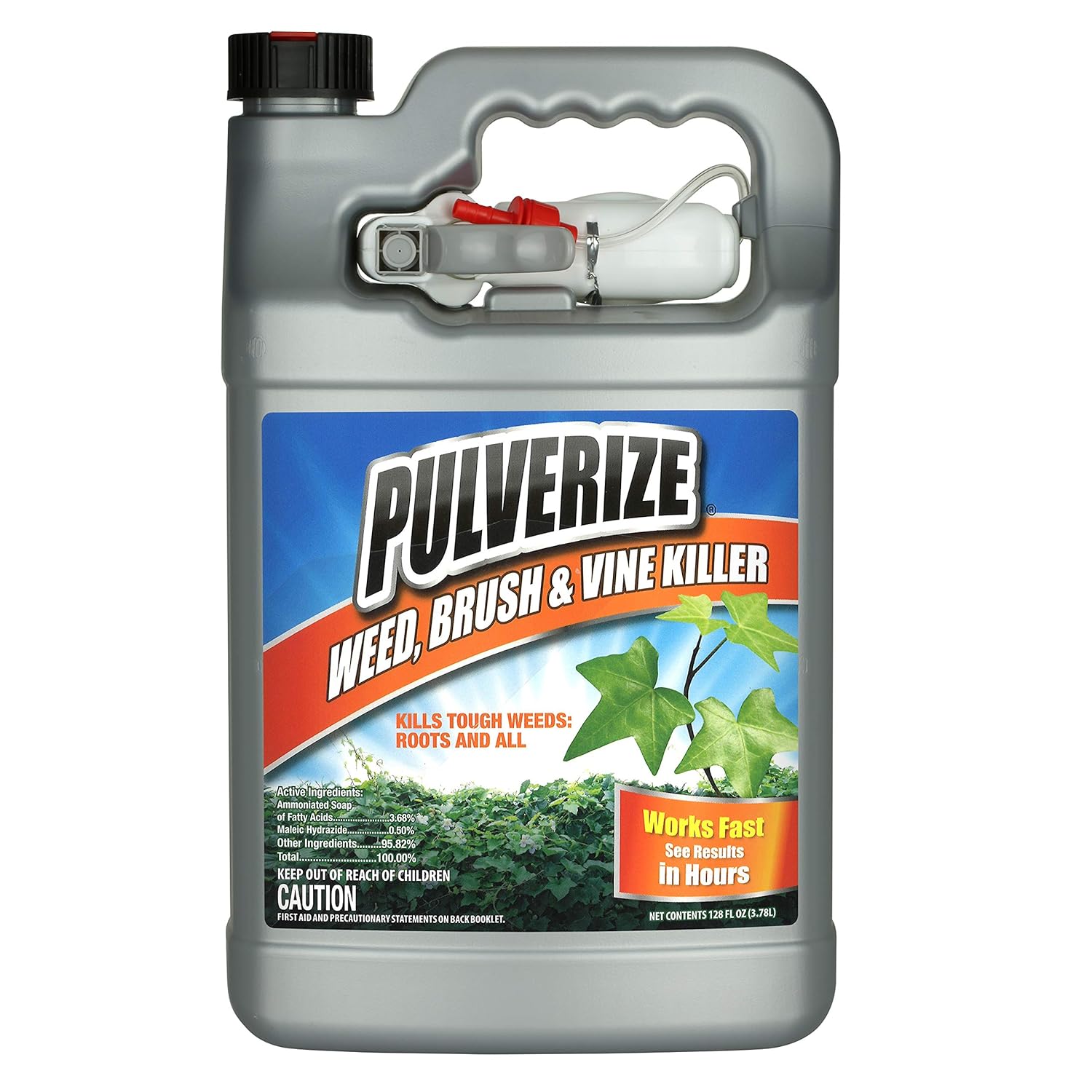 Pulverize Weed and Grass Killer Spray - Fast-Acting, Non-Selective Herbicide for Lawns