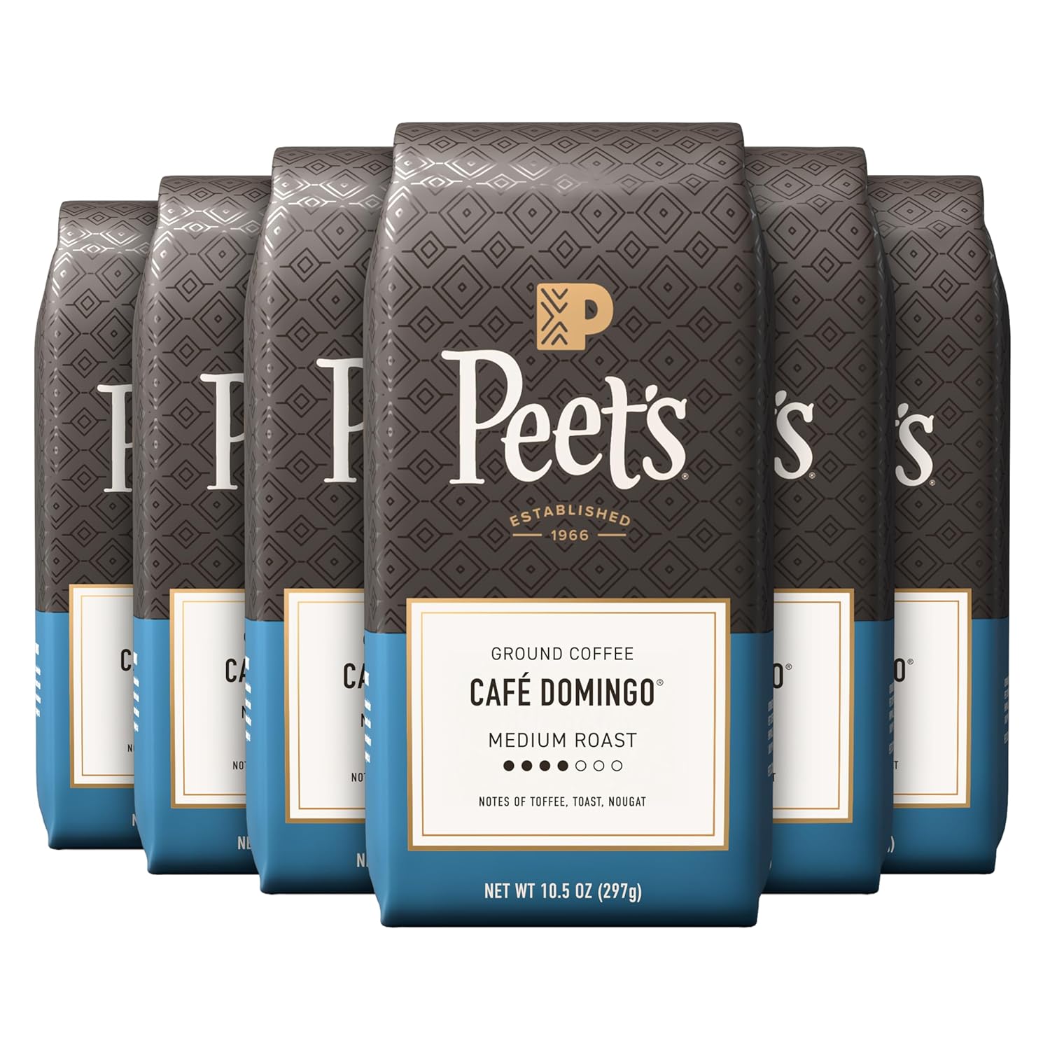 Peet's Coffee Ground Coffee Medium Roast, Big Bang, 18 Ounces