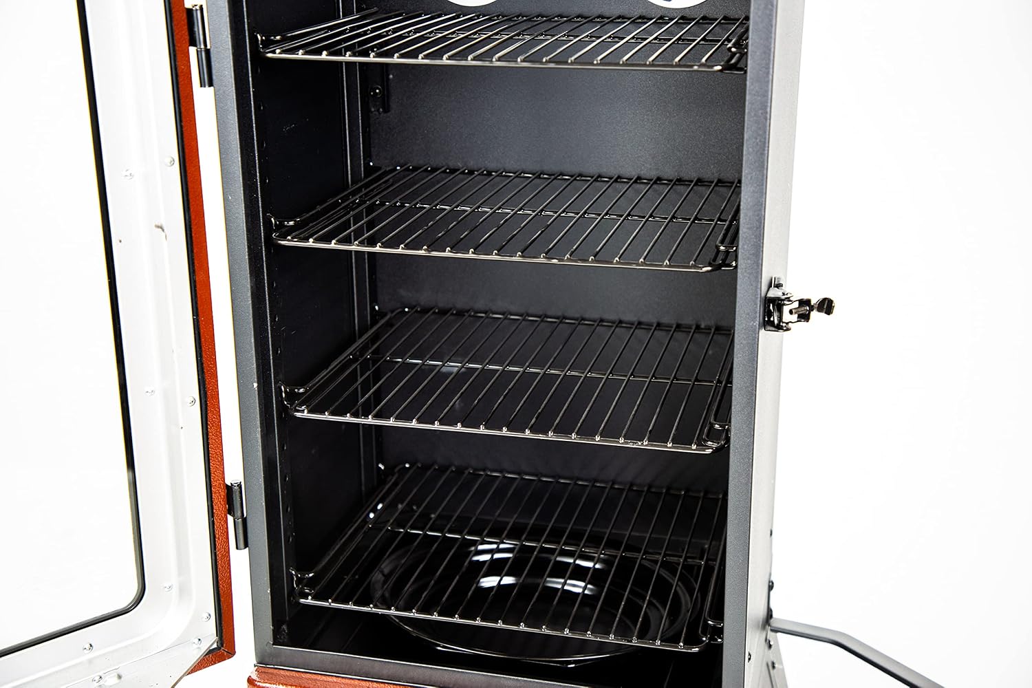 Pit Boss 3-Series Gas Vertical Smoker, Red Hammertone - 10773
