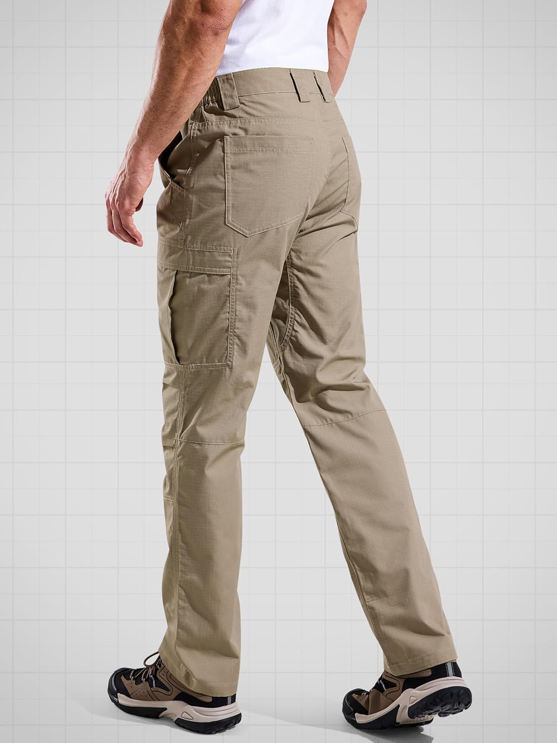 FREE SOLDIER Mens Cargo Work Tactical Pants Ripstop