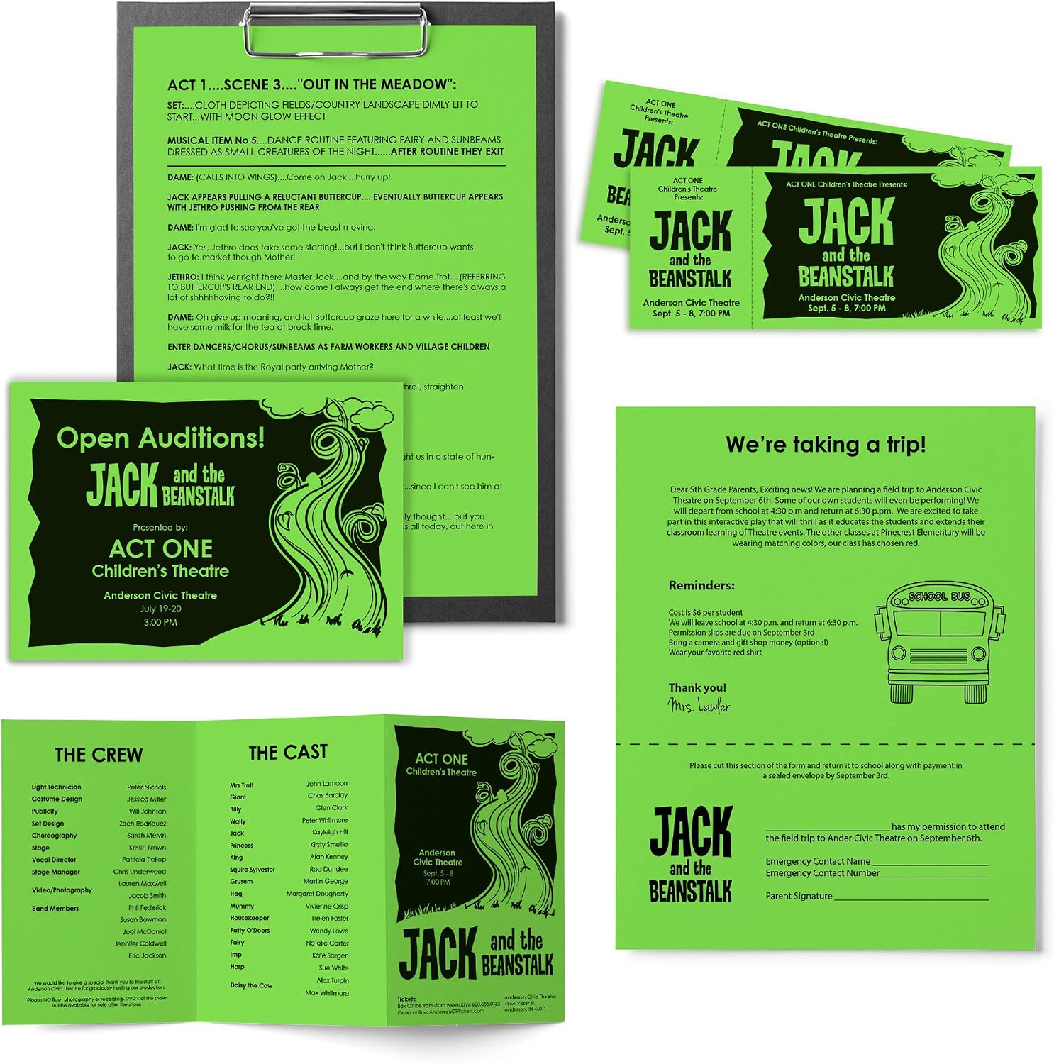 Neenah Astrobrights Premium Color Paper, 24 lb, 8.5 x 11 Inches, 500 Sheets, Martian Green (WAU21801)