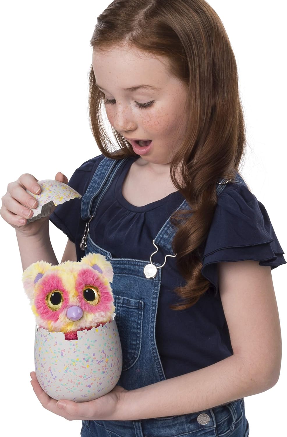 Hatchimals Mystery, Hatch 1 of 4 Fluffy Interactive Mystery Characters from Cloud Cove (Styles May Vary), Multicolor