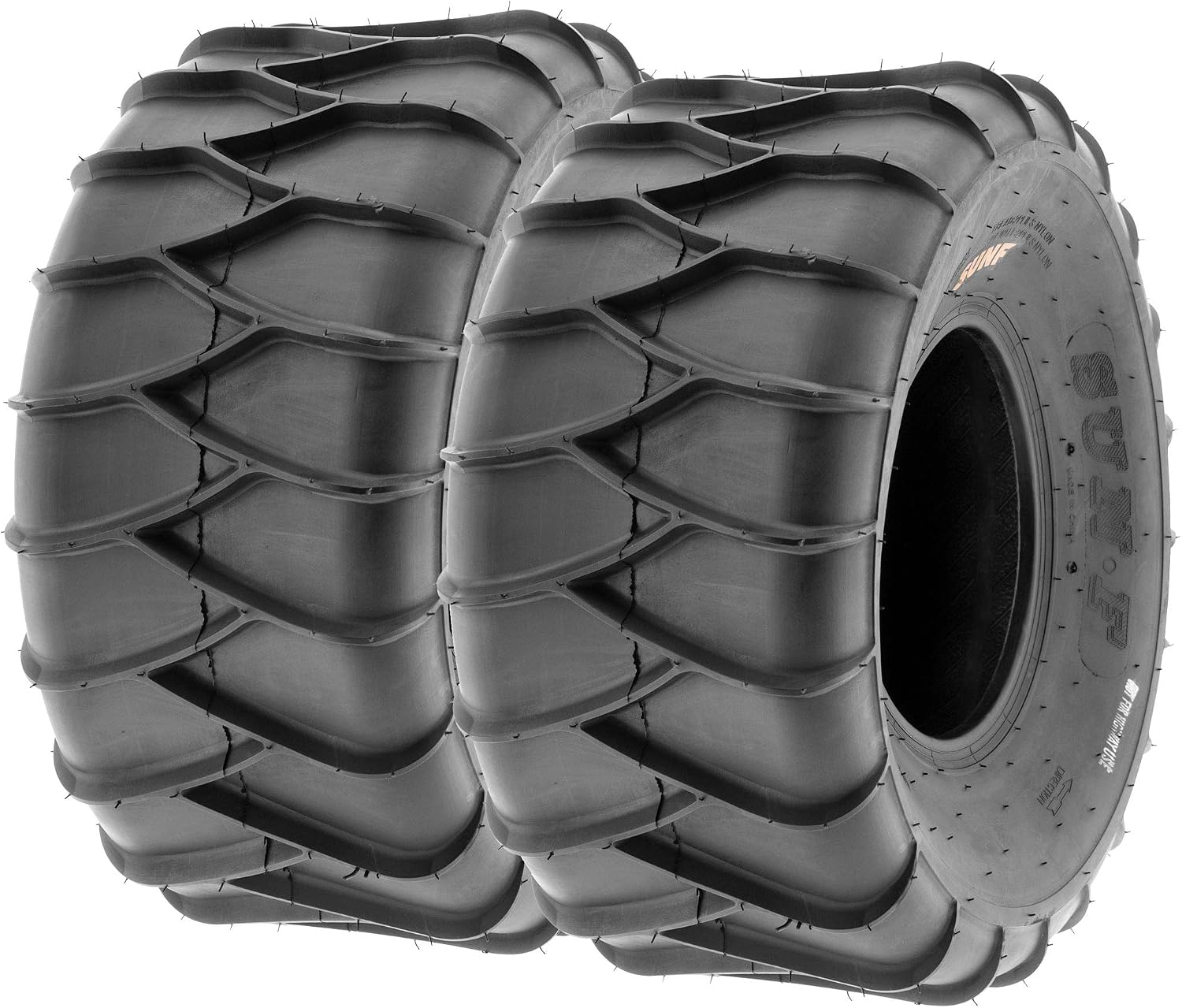 Set of 2 SunF A036 22x10-9 ATV/UTV Snow & Sand Tires, 6-PR