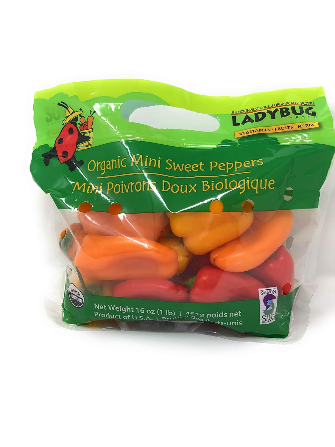 Veg Land, Pepper Sweet Mini Organic, 16 Ounce