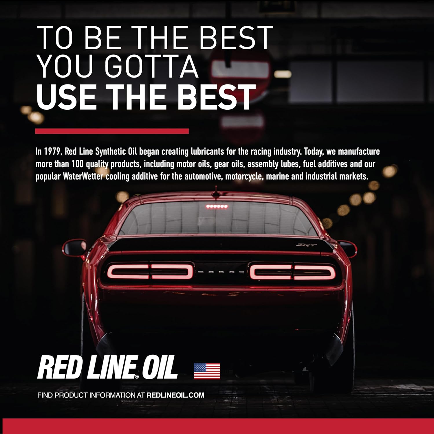 Red Line 11104 SAE 0W40 Fully Synthetic Motor Oil - 1 Quart