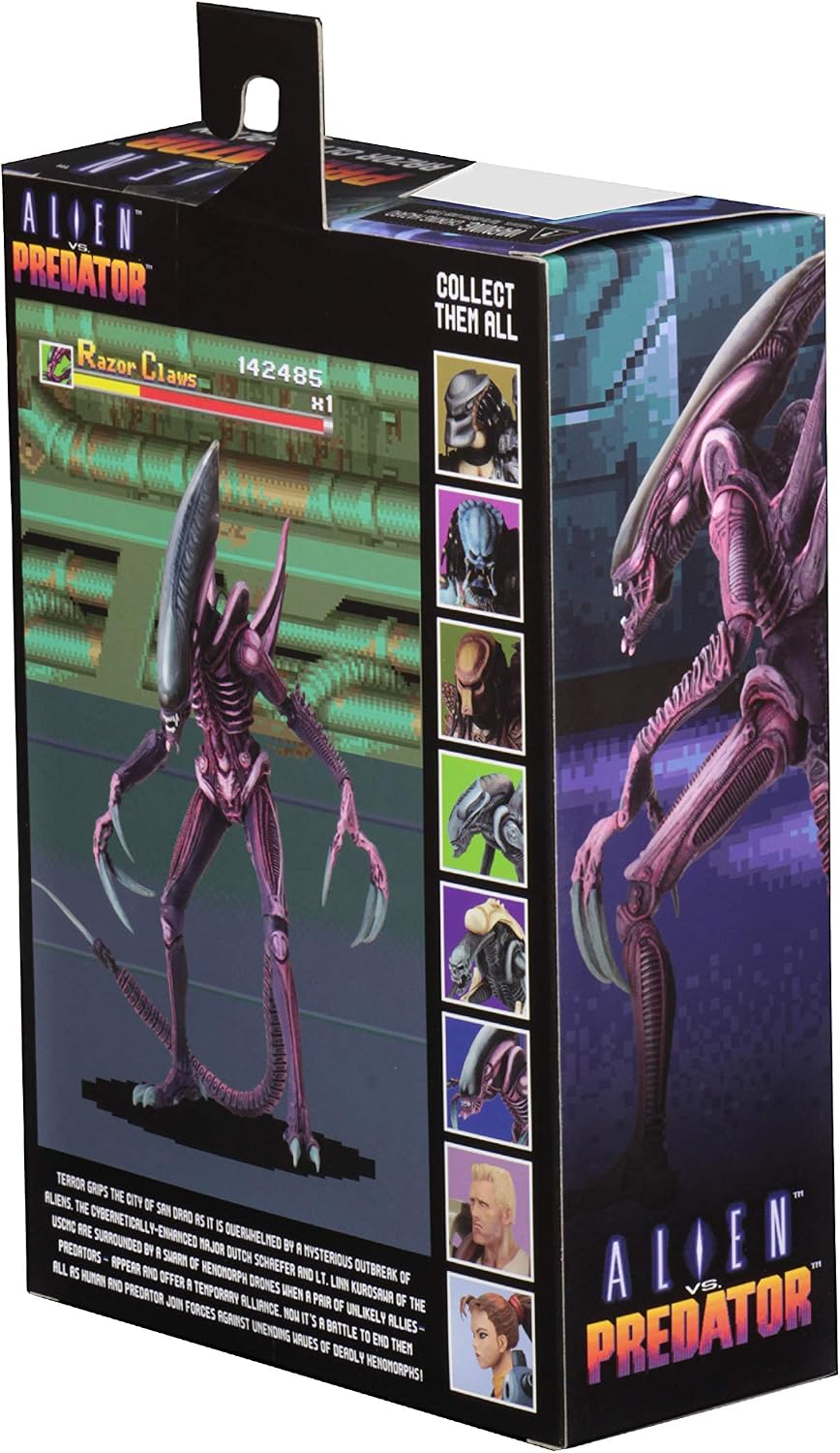 NECA - Aliens vs Predator (Arcade Appearance) - 7" Scale Action Figures - Razor Claws