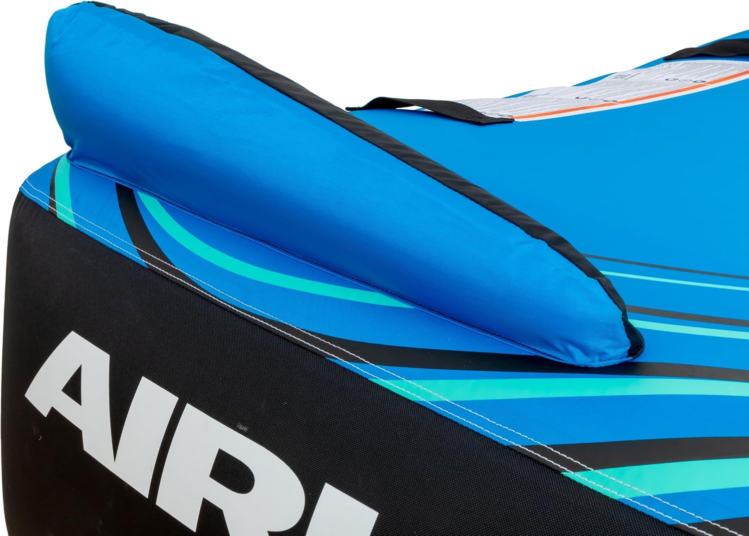Airhead G-Force Towable Tube for Boating, 1-4 Rider Inflatable Boat Tube for Water Tubing, Heavy Duty Full Nylon Cover, Stabilizer Fins with Neoprene Knuckle Guards, Speed Safety Valve