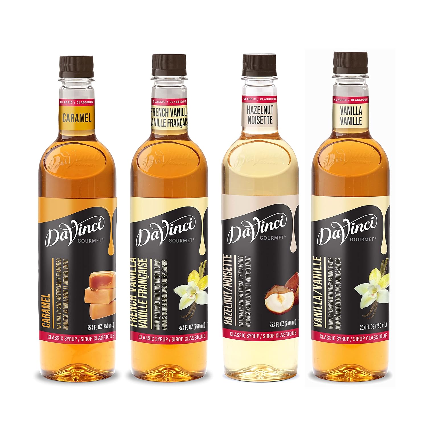 DaVinci Gourmet Classic Strawberry Syrup, 25.4 Fluid Ounces, Kosher, 1 Count