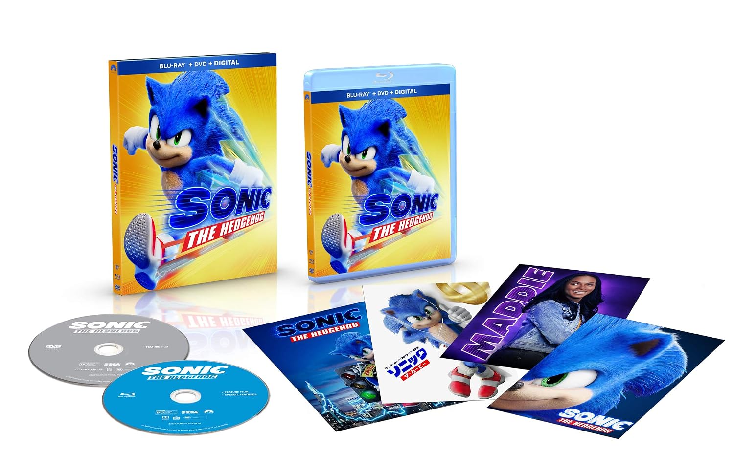 Sonic the Hedgehog Limited Collector's Edition (Blu-ray + DVD + Digital + Exclusive Mini-Posters)