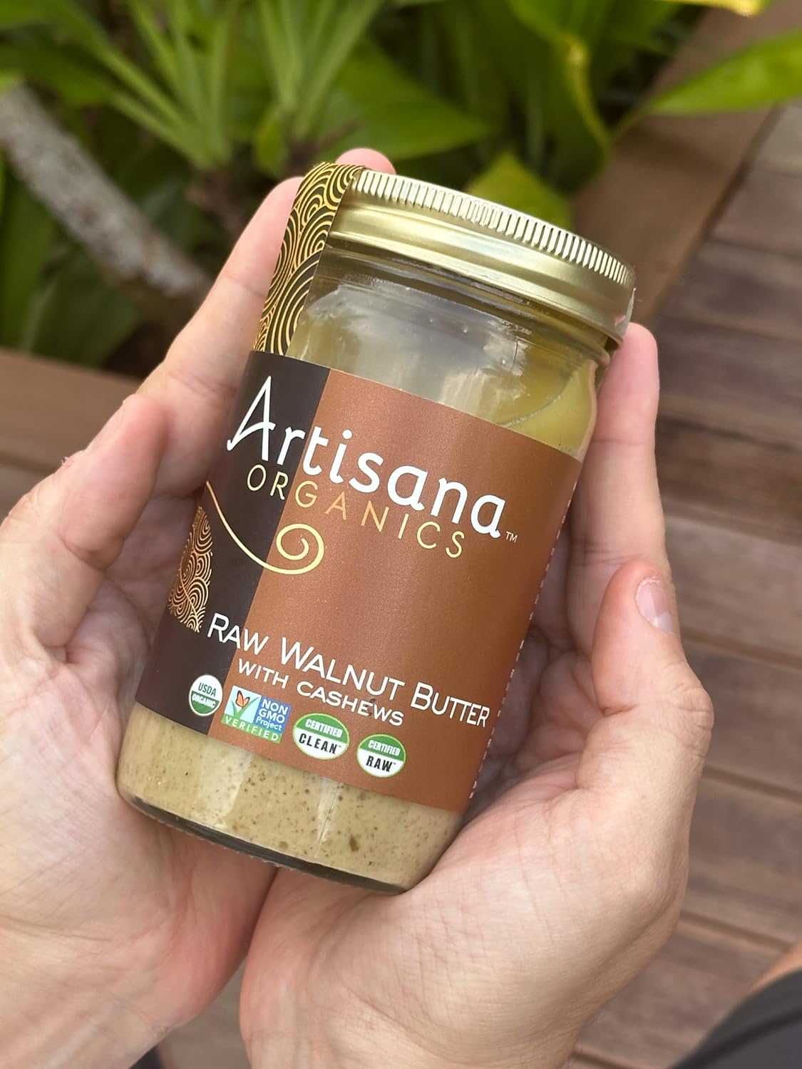 Artisana Organics Raw Tahini Sesame Seed Butter - Just One Ingredient, Unroasted, Vegan, Paleo and Keto Friendly, Non-GMO, 14oz Jar