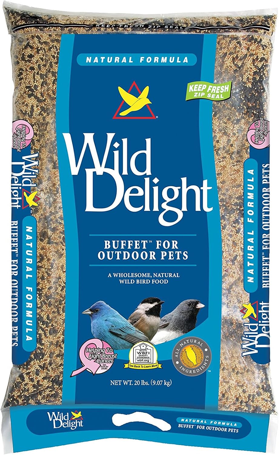 Wild Delight Buffet Wild Bird Food, 20 lb