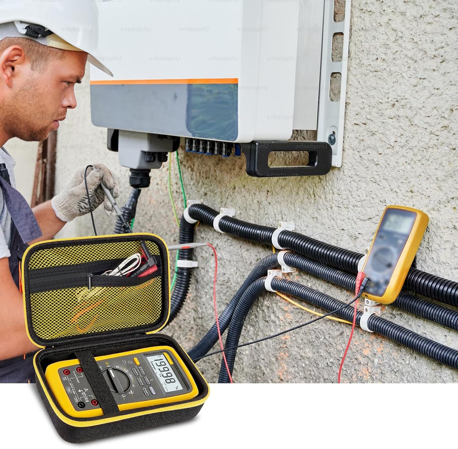 Comecase Hard Case for Fluke 87V/88V/15B+/17B+ and More Digital Multimeter