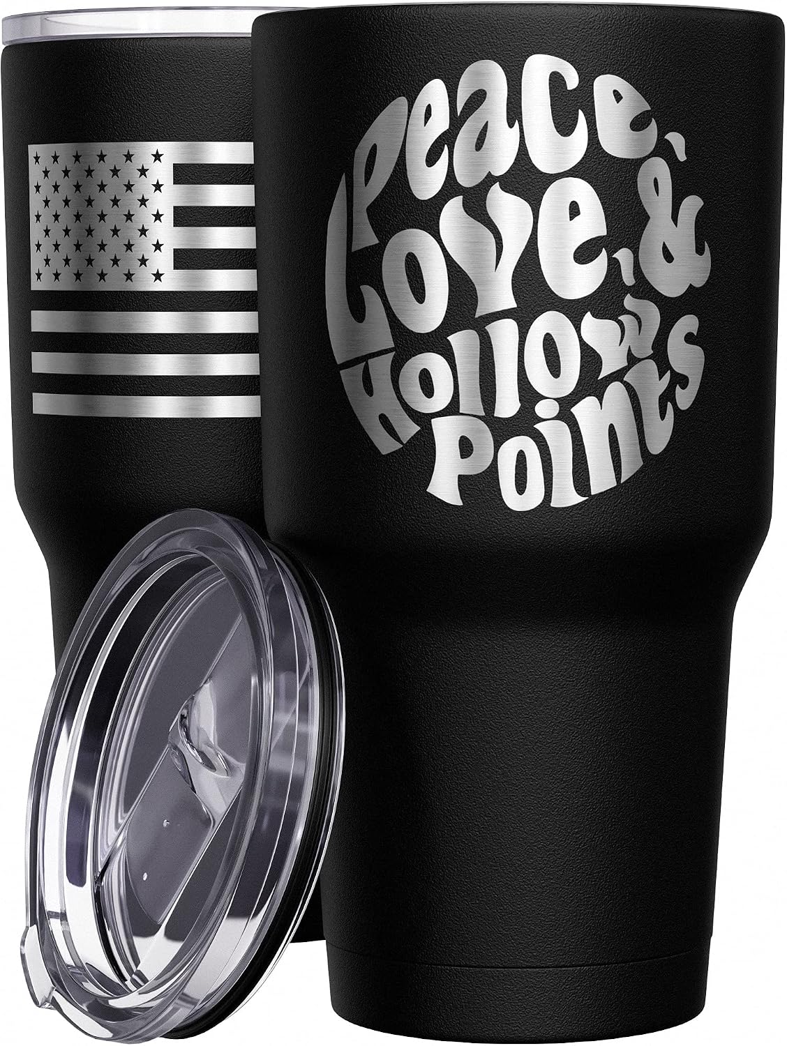 We The People Holsters - 1776 Betsy Ross Flag - Betsy Ross Mug - American Flag Coffee Travel Mug - American Flag Tumbler - Double Insulated Tumbler - 30 oz