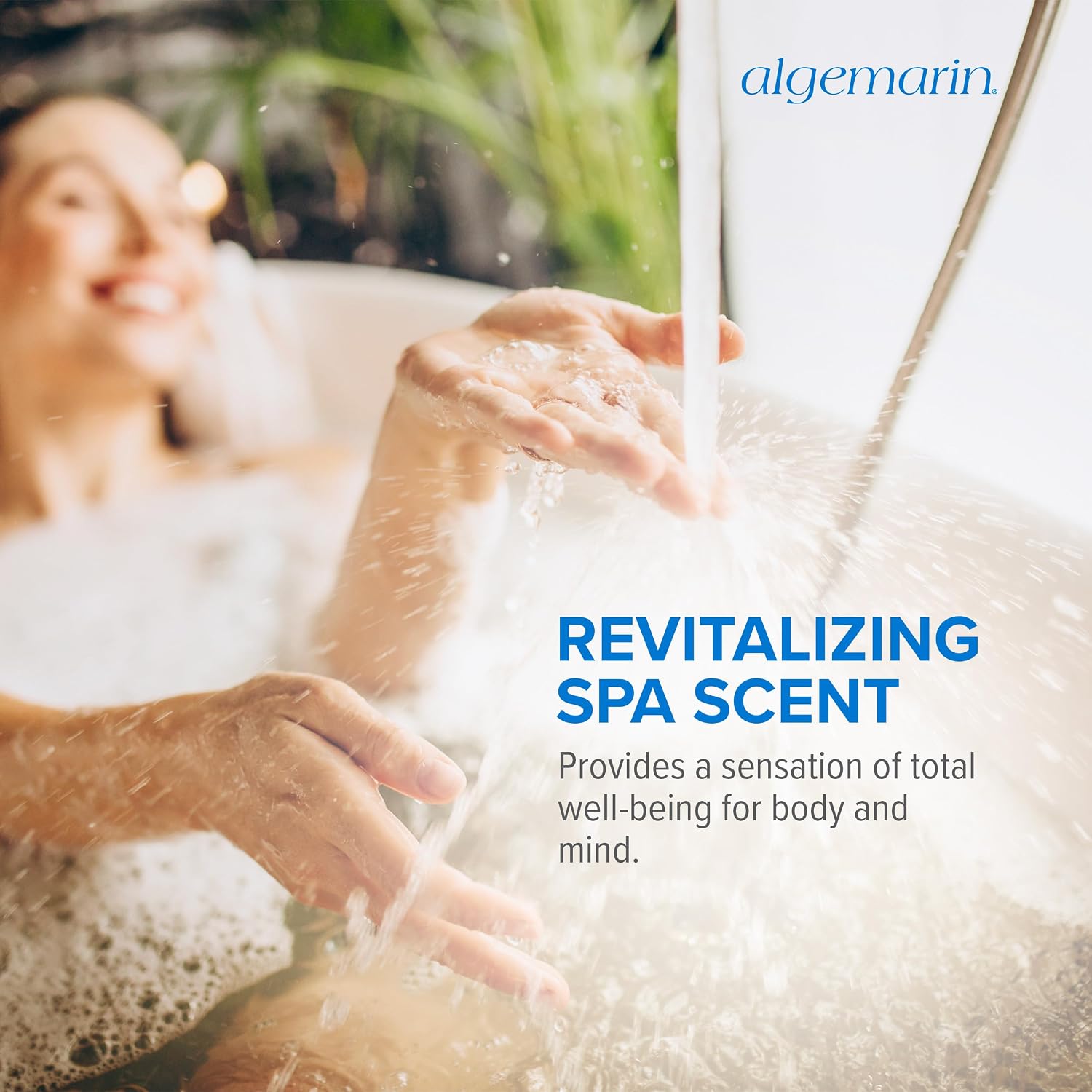 Algemarin Original Scent Foam Bath – European Sea Aromatherapy (1-Pack, 750 ml)