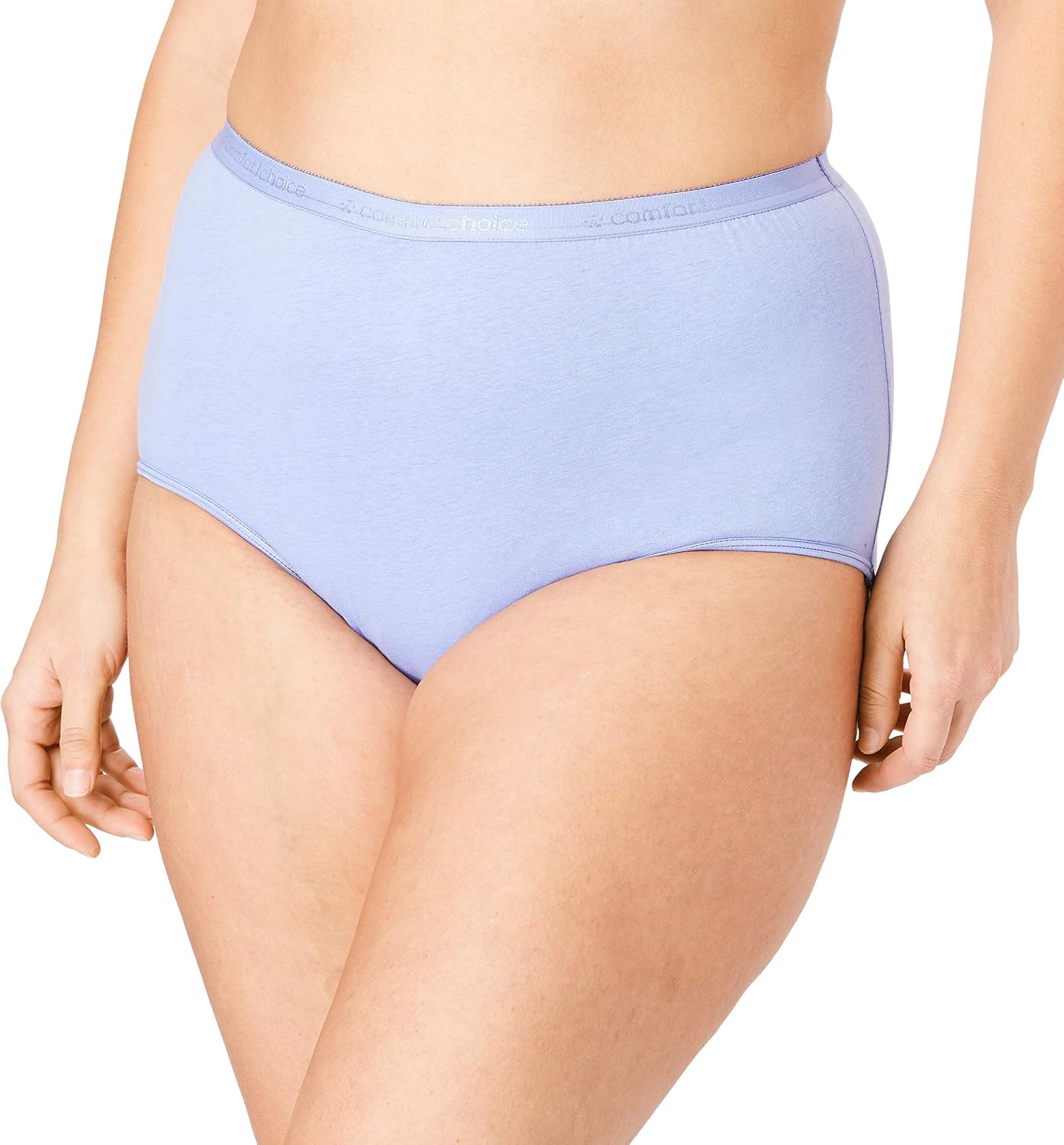 Comfort Choice Full Coverage Cotton Brief 10-Pack