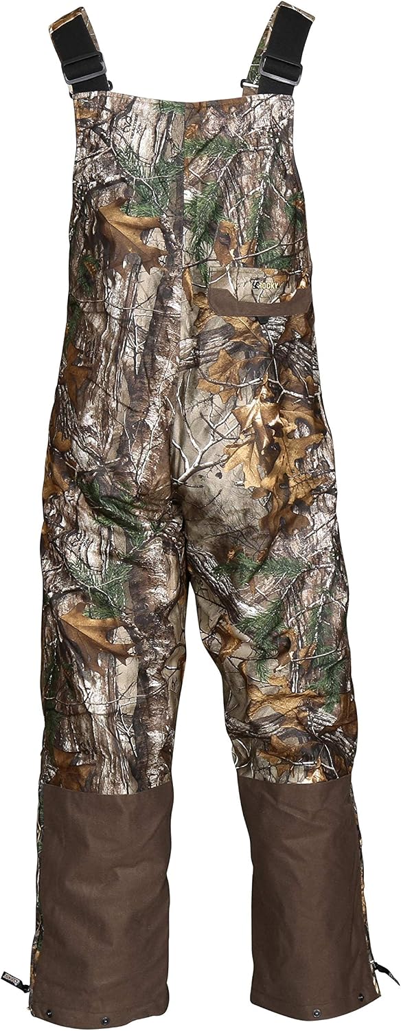 Rocky ProHunter Waterproof Insulated Bibs, Venator Camo, Size Large(RVC)
