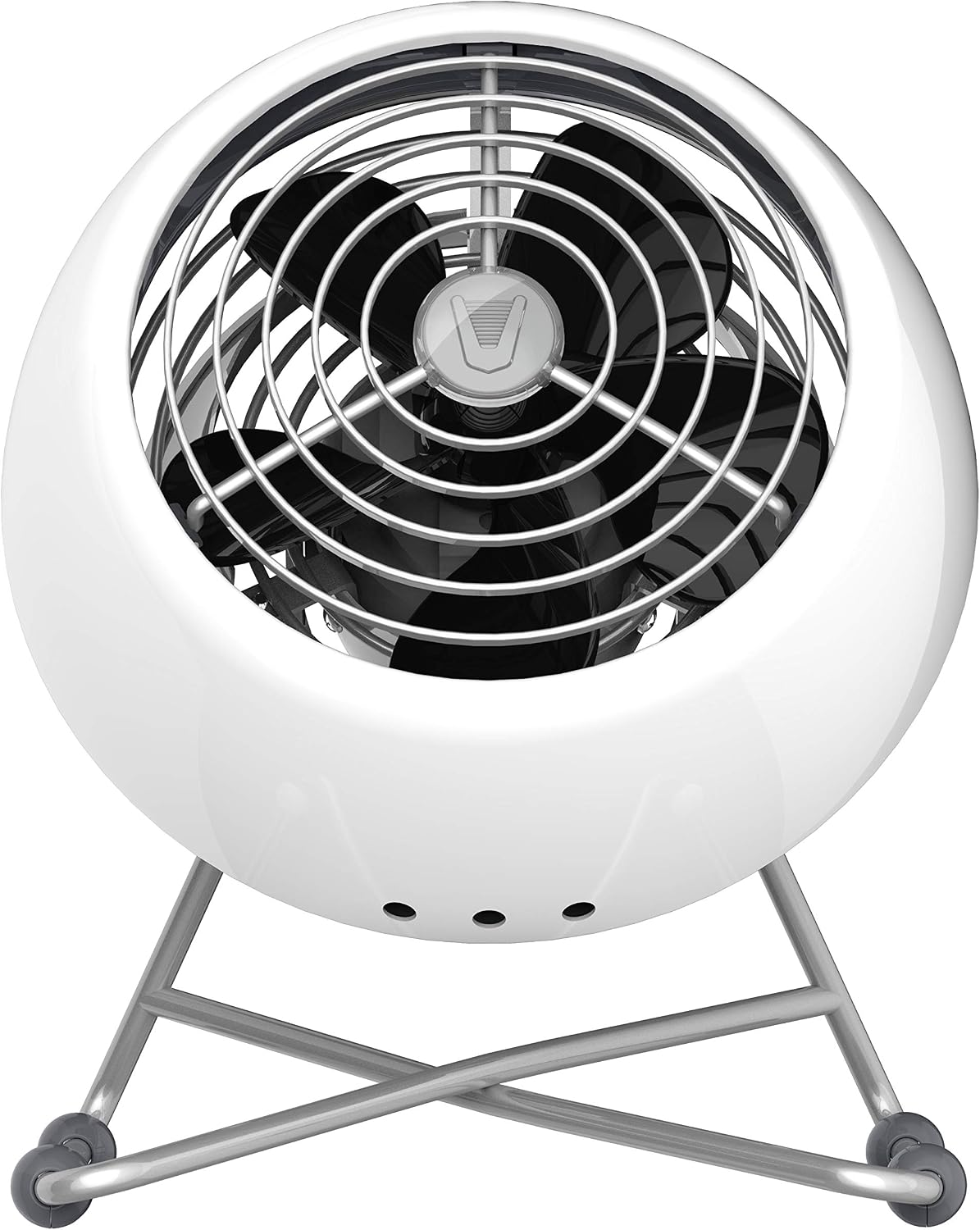 Vornado VFAN™ Mini Modern Personal Desk Fan with 2-Speed Control, Adjustable Tilt, Quiet Metal Air Circulator for Office, Bedroom, Dorm