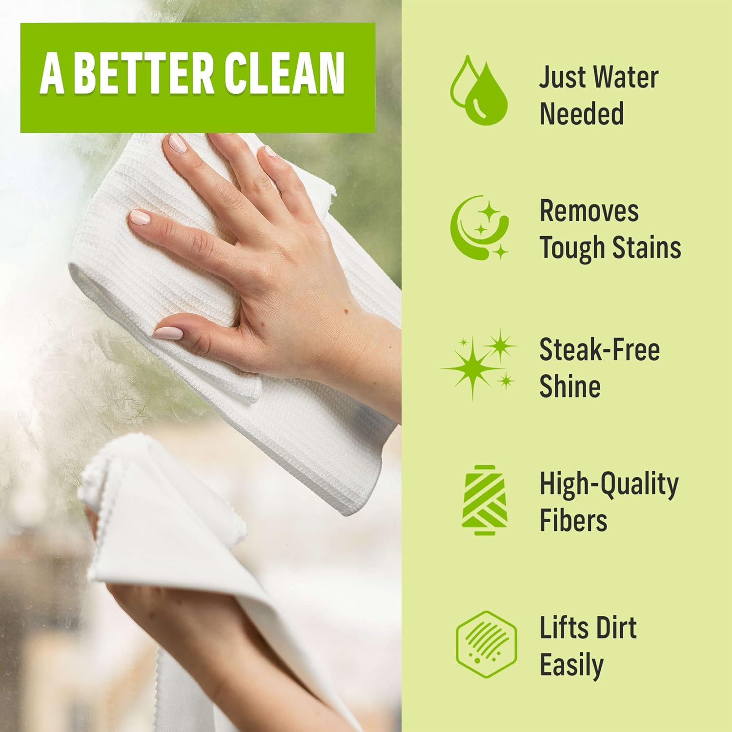 E-Cloth Window and Glass Cleaner Kit, Just Add Water - 1 Kit