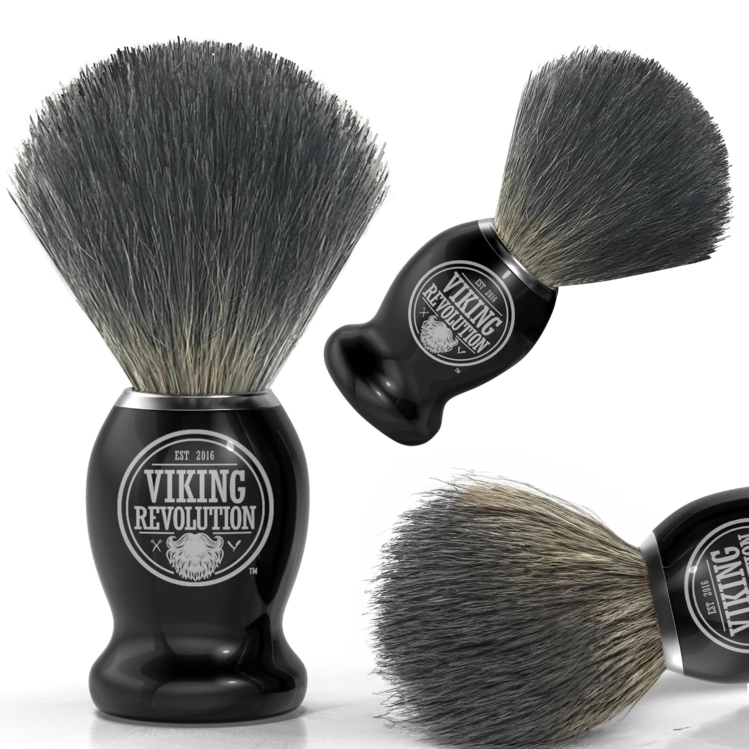 Viking Revolution Badger Hair Shaving Brush - 1 Count