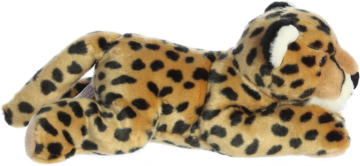 Aurora Flopsie 12" Dolly Adorable Stuffed Animal | Lifelike animal details in a relaxed resting pose