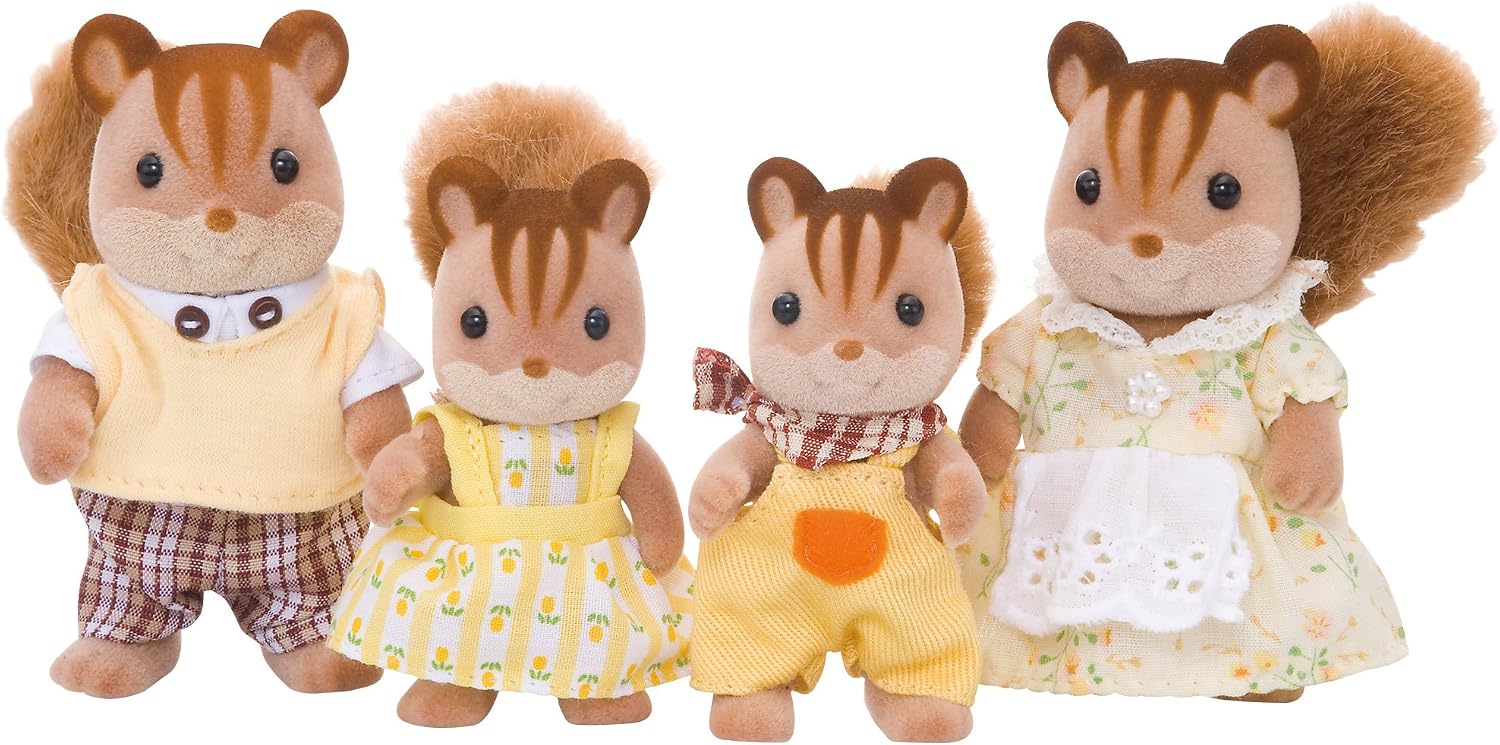 Sylvanian Families Epoch Doll [Silk Cat Baby] Ni-89 ST Mark Certified, for Ages 3 and Up, Toy, Doll House, Sylvanian Families, Epoch