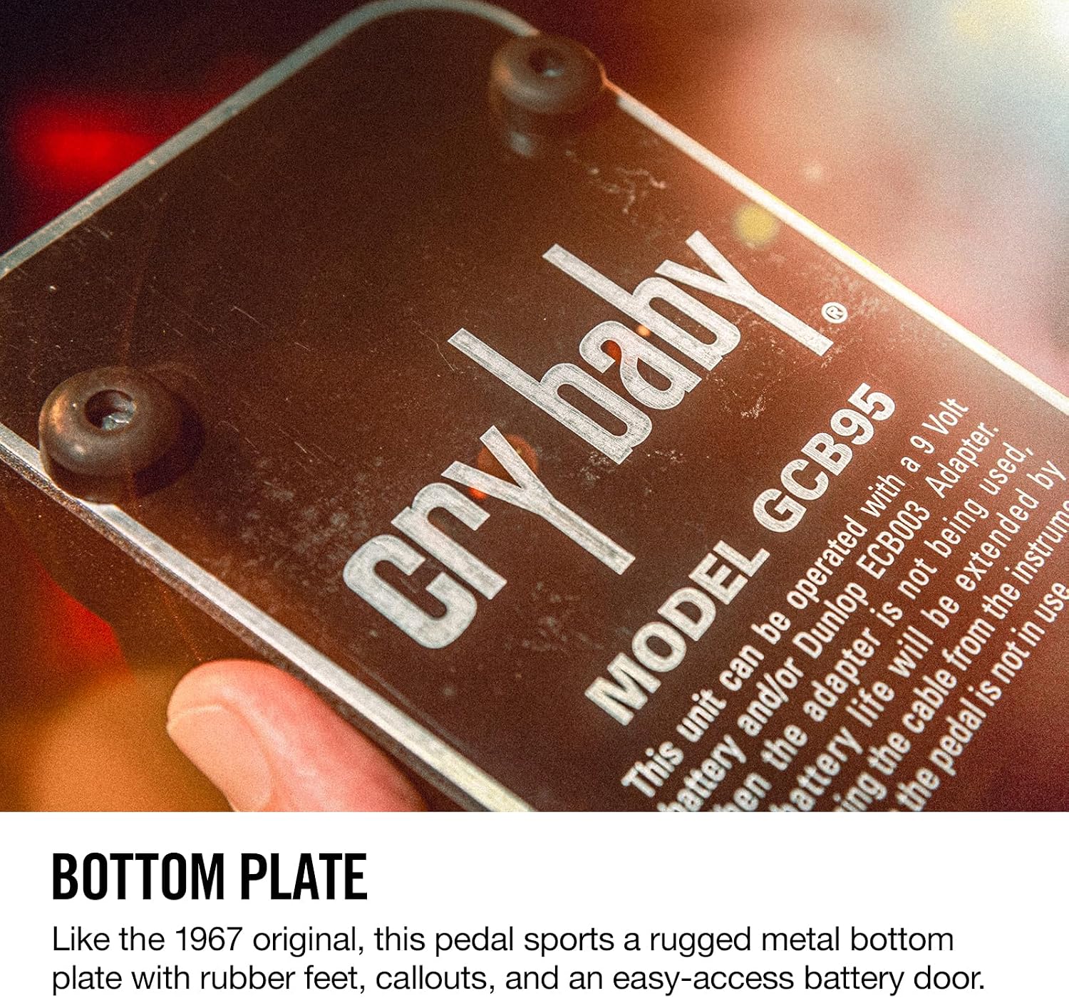 Dunlop Original Cry Baby Standard Wah (GCB95)