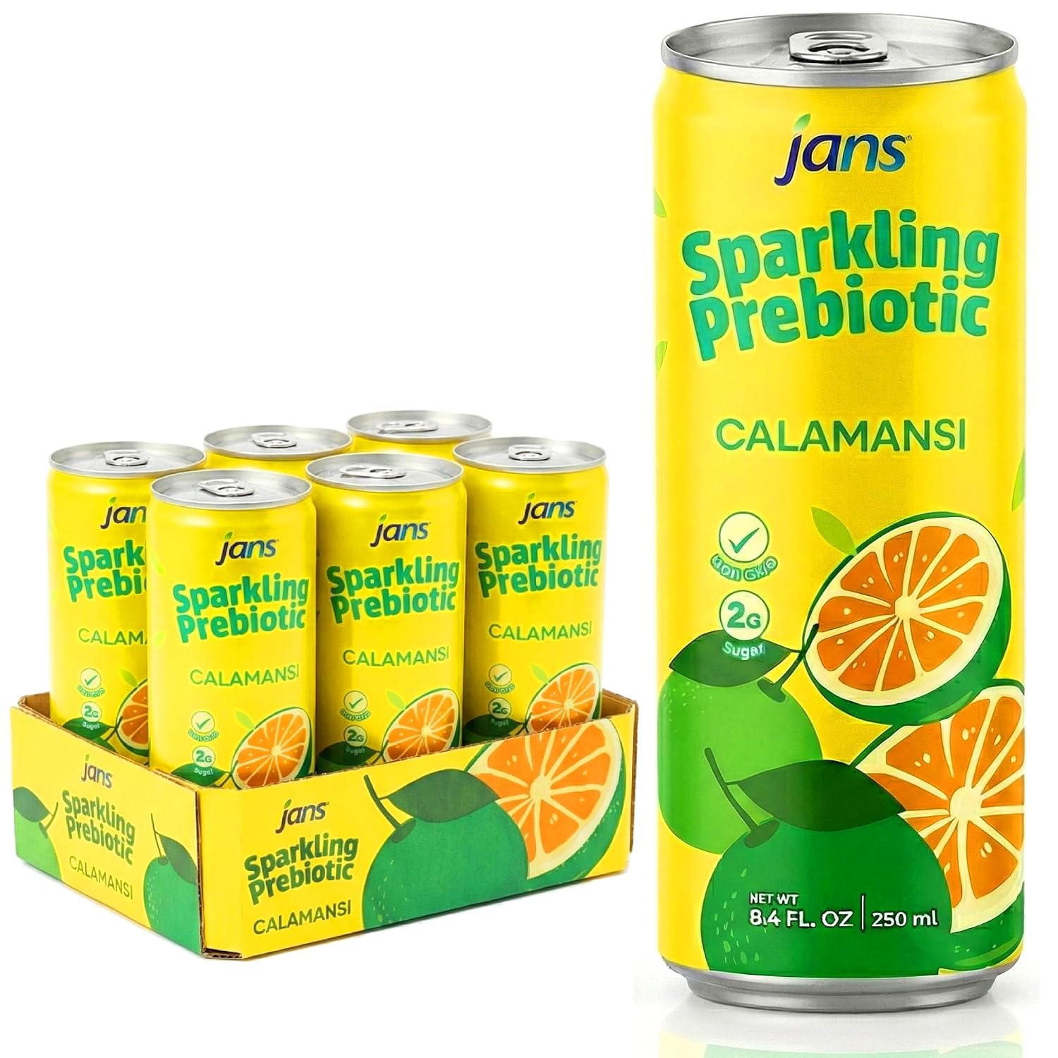 Jans 100% Coconut Water With Pulp, Unsweetened, 16.57 Fl Oz, Pack of 12