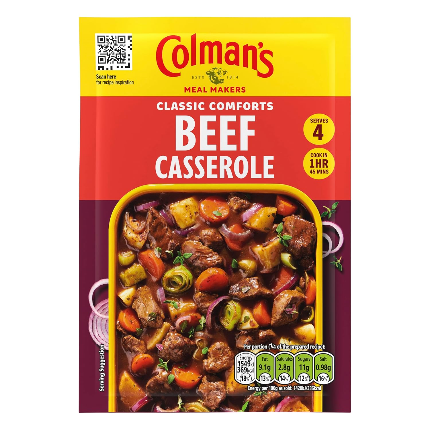 Colman's Beef Casserole Mix, 40 g