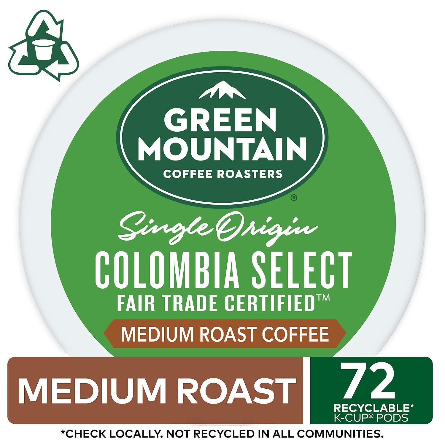 Green Mountain Coffee Nantucket Blend Keurig Single-Serve K-Cup Pods, Medium Roast Coffee, 96 Count