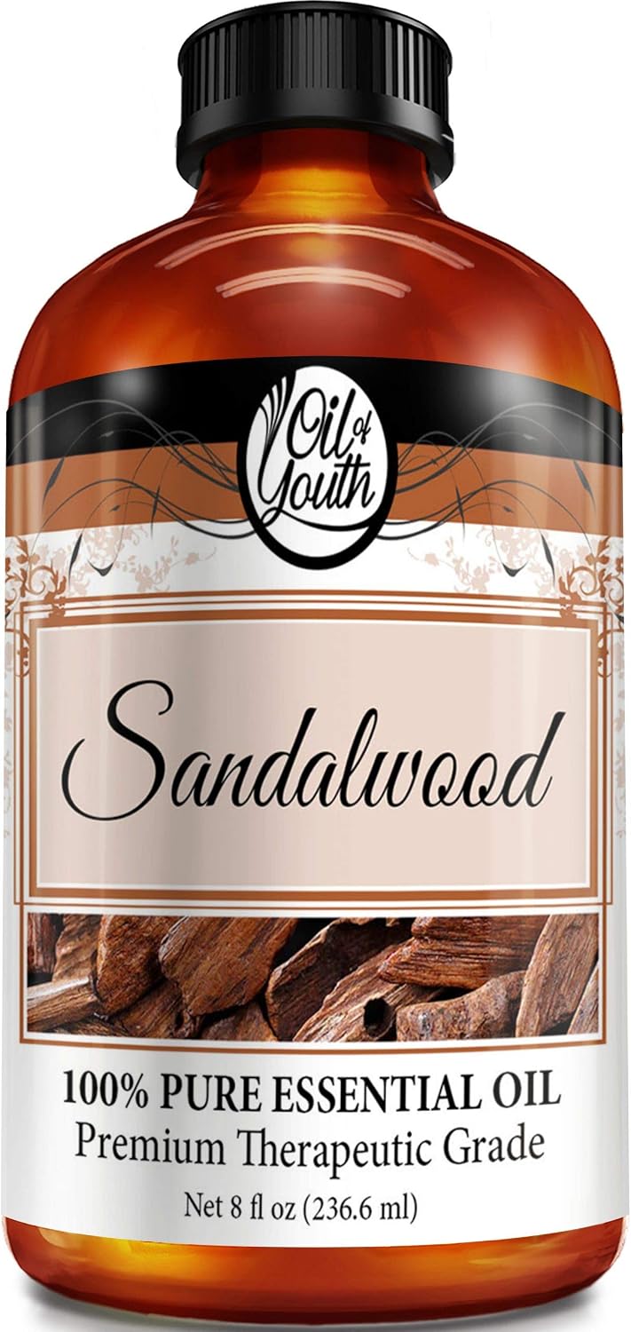 Oil of Youth Essential Oils 8oz - Cedarwood Essential Oil - 8 Fluid Ounces - Cedar Oils - Cedarwood Oil