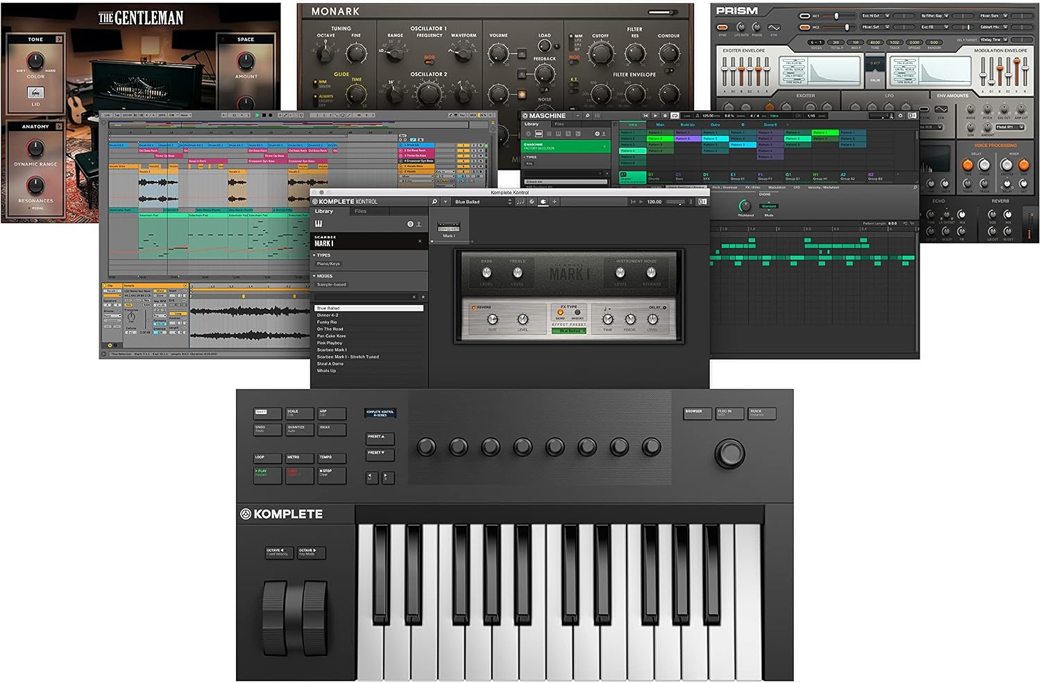 Native Instruments Komplete Kontrol A61 Controller Keyboard