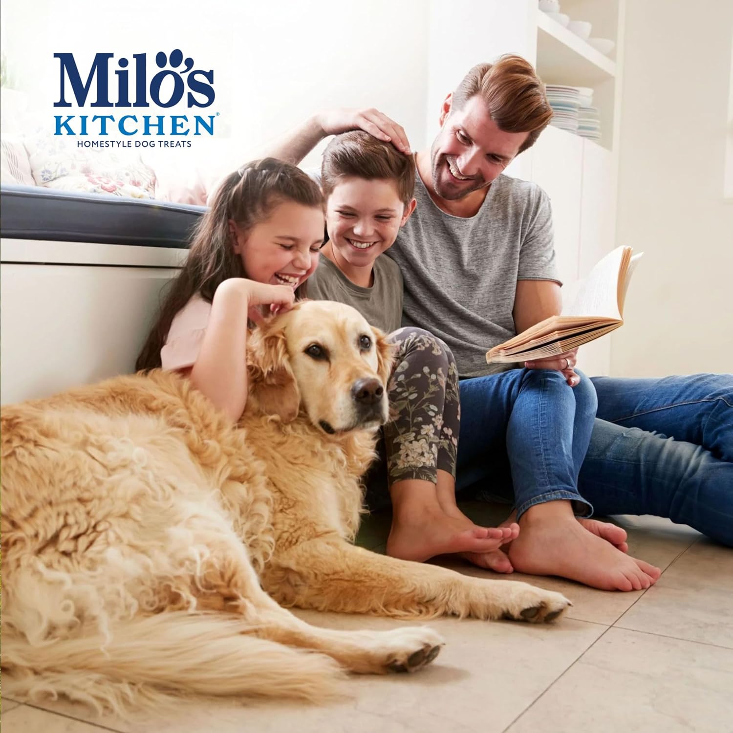Milo’s Kitchen Chicken & Apple Sausage Slices Dog Treats, 18 Oz. Bag