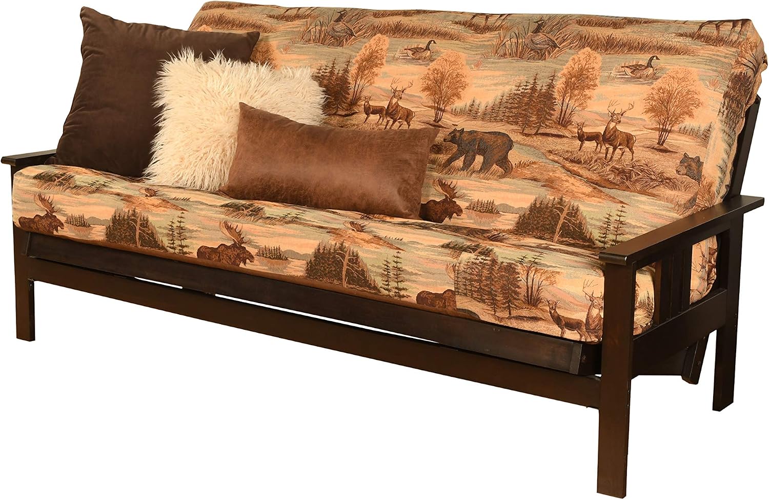 Kodiak Futons Monterey Futon Frame, No Drawers, Barbados
