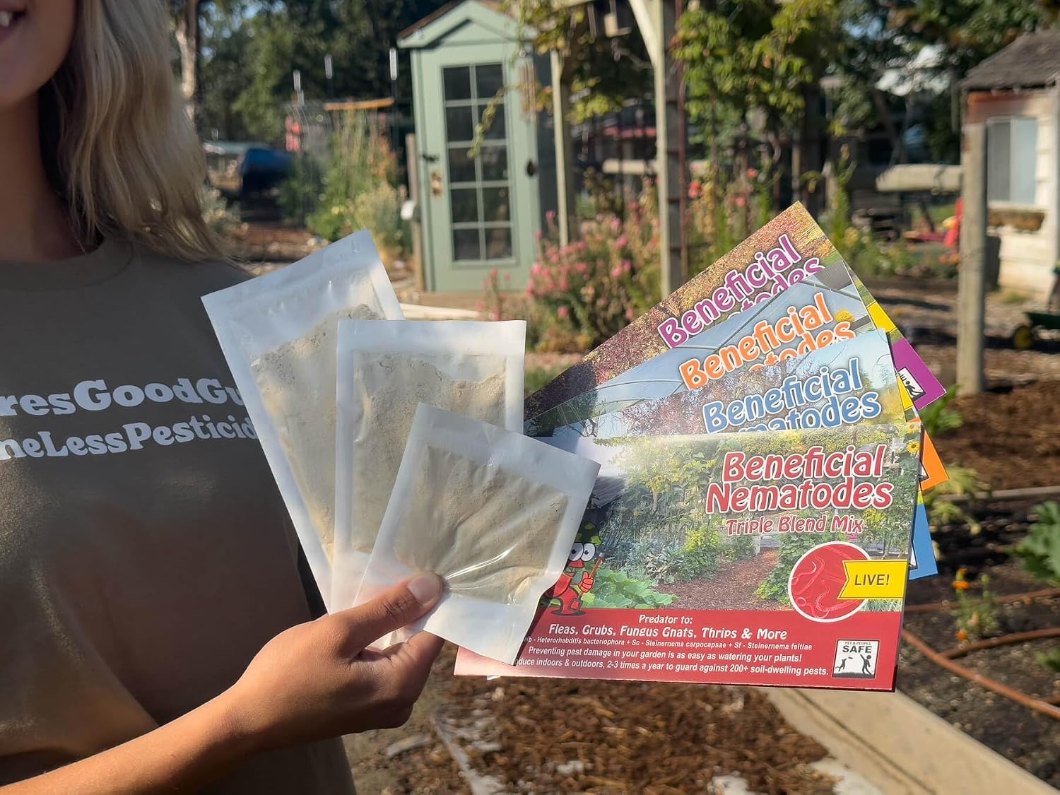 NaturesGoodGuys Beneficial Nematodes Steinernema feltiae SF - 5 Million