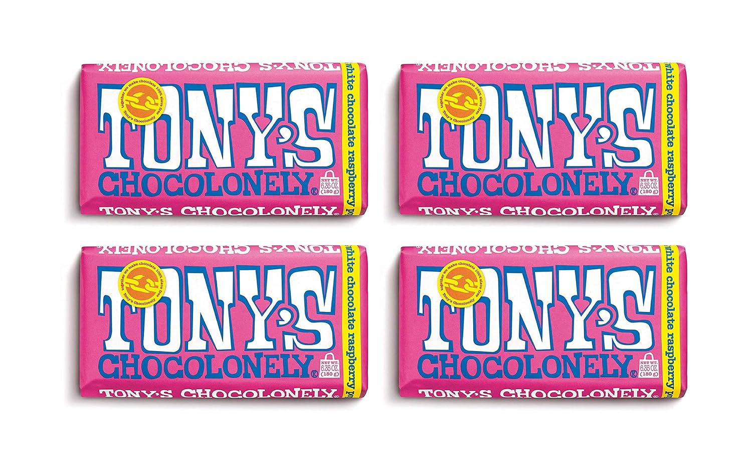 Tony’s Chocolonely 32% Milk Chocolate Caramel Sea Salt Bars, No Artificial Flavoring, Fairtrade & B Corp Certified, 6.35 Ounce (15 Bars)