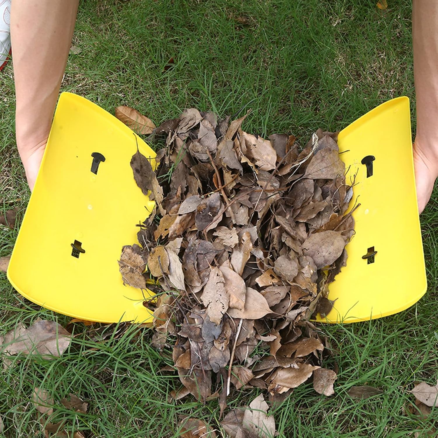 G-BAR Leaf Grabber Set Paw Handheld Hazelnut Leaf Scoop Fast Lawn Remove Fallen Collection Great Tool Lawn Claw Leaf Blade Used to Pick Up Leaves